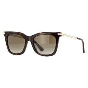 A0490Z New JIMMY CHOO Havana Square OLYE/S 086HA Sunglasses Women
